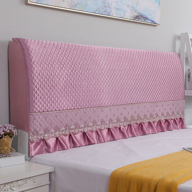 简约现代加高全包床头套罩夹棉弧形实木床靠背罩防尘罩软包保护套,居家布艺,床头罩,淘宝优惠券,粉丝福利购,淘宝优惠卷