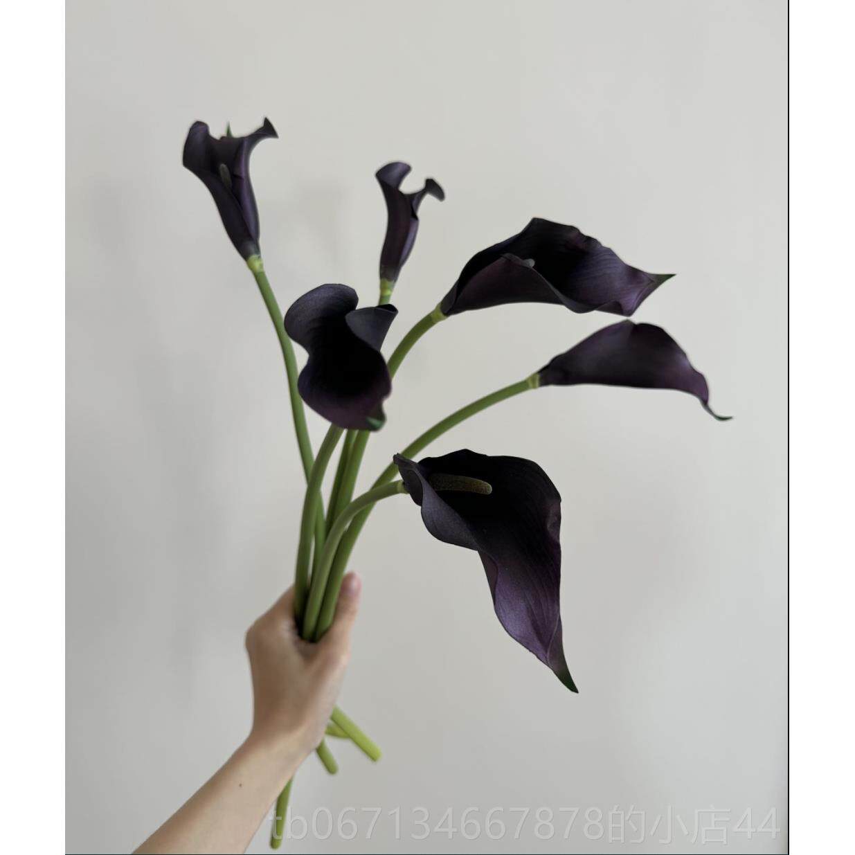 高档与/瓶摆件客厅插花轻奢高级创意色黑林陶瓷花侘寂风鲜花装饰