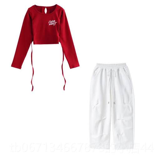 高档j女童爵士舞演秋出服季儿童azz露脐舞蹈练服女孩功走秀跳舞衣