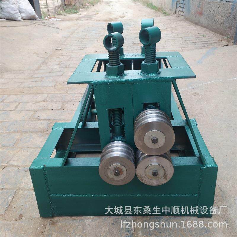 电动钢筋卷圆机小型手动卷板机扁铁滚圆机弯箍机槽电动钢筋卷圆机