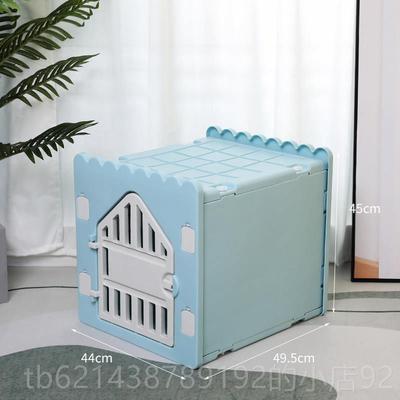 高档红闭猫窝夏季多猫家庭猫屋可卸封式猫咪四拆季通用床网边猫舍