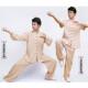 女太极拳功服装 高档小和山太服极男夏季 麻亚麻薄款 棉式 武术 新练款