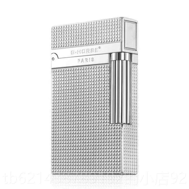 高档正品神骏纯黄铜油朗声打火轮礼机充气超薄煤老式覆古砂个性品