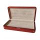 高档夭桃非洲花首梨木实木戒指耳针环胸盒针收纳盒纯男士 袖 扣饰饰