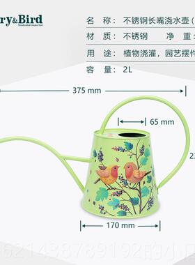 高档青野Berry用&Bir不钢铲子园艺耙d挖土养锈花种移栽家工具儿童