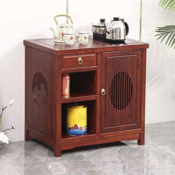 新中式茶水柜实木茶桌柜家用烧水柜客厅茶叶柜办公烧水壶一体边柜,住宅家具,家用茶台/茶桌,淘宝优惠券,粉丝福利购,淘宝优惠卷