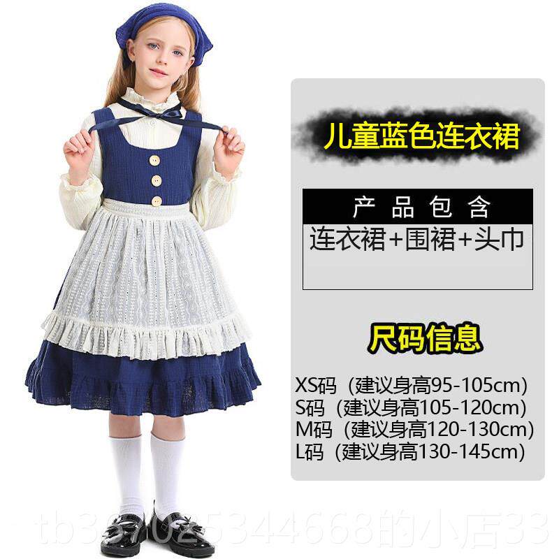 正品万圣节衣服成人儿女童小红帽c卖os童话故事柴的火小孩演出服