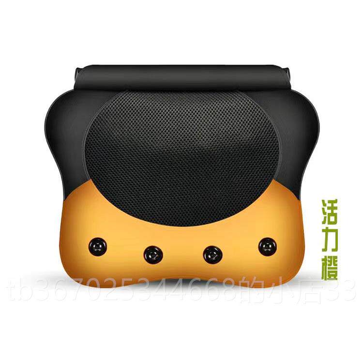 正品正品烨多按摩靠垫功能腰部颈椎按摩器加按摩垫揉热辰捏推拿按