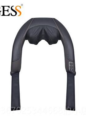 正品德国GESS06肩颈按摩器多功1能揉捏披仪肩部部颈椎腰加热家用