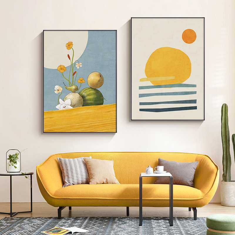 挂画现代ins风客厅装饰画卧室床头沙发背景墙北欧创意餐厅装饰画,3C数码配件,摄像机配件,淘宝优惠券,粉丝福利购,淘宝优惠卷