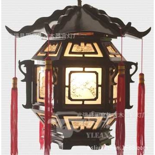 实木宫灯仿古宫灯走廊庙宇大厅酒店仿古建筑灯亭子灯