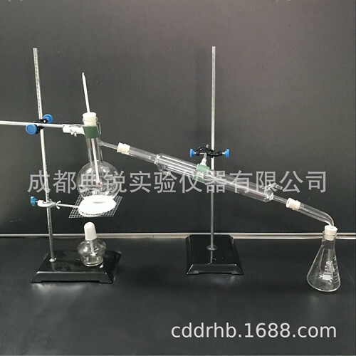 厂价水蒸气蒸馏装置 蒸馏提纯装置 全套 250ml/500ml/1000mlxg