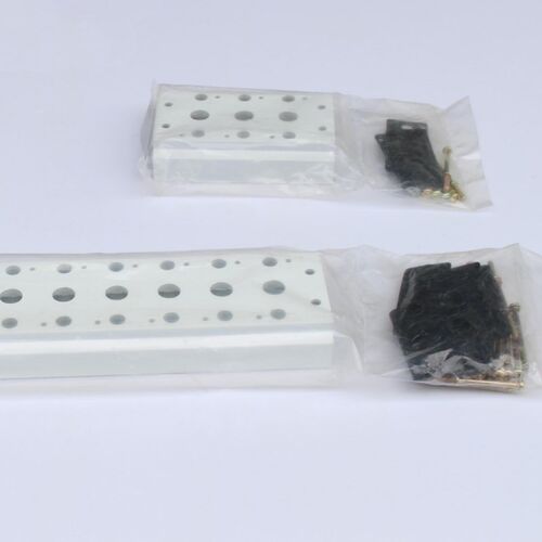 白色喷漆4V310-10电磁阀底座汇流板300M2F/3F/4F/5F/6F/7F/8F/10F