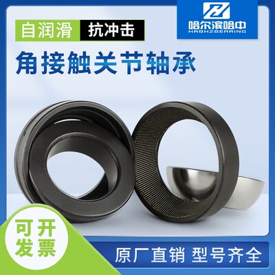 哈尔滨角接触关节轴承大全GAC85T GAC90T GAC100T 精密 自润滑