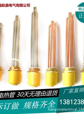 DN40水箱锅炉电加热管电热管空气能电加热棒220380加热器即热式