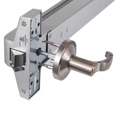 炜祥安报警推巴锁WXA-70防火锁推杆重型紧急出口装置硬件锁