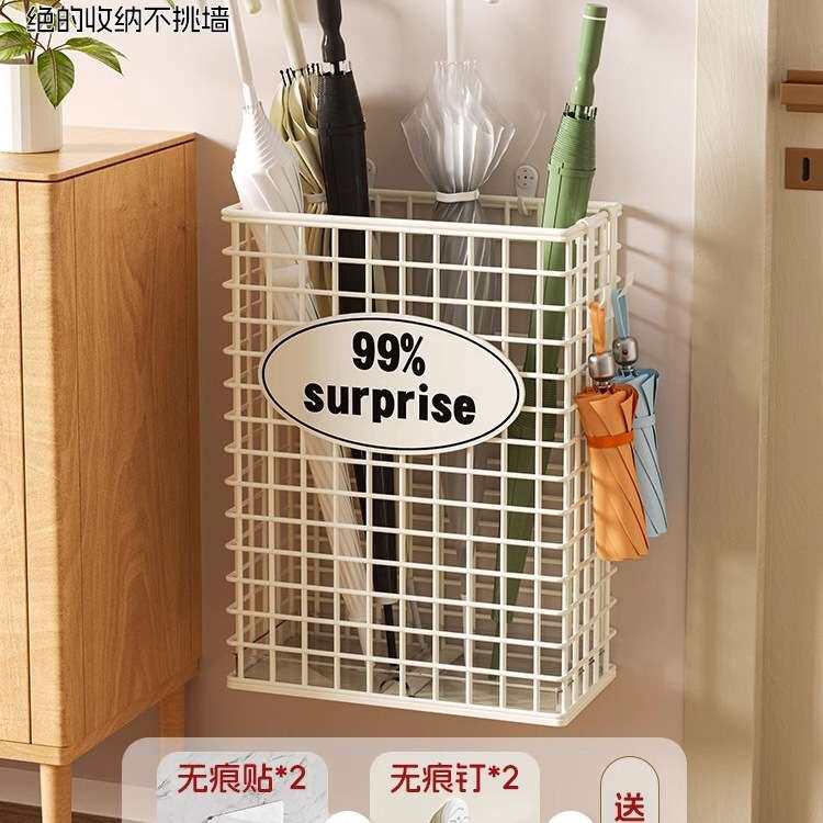 办公室雨伞架可移动带轮小推车家用门口折叠伞长柄伞收纳沥水架子