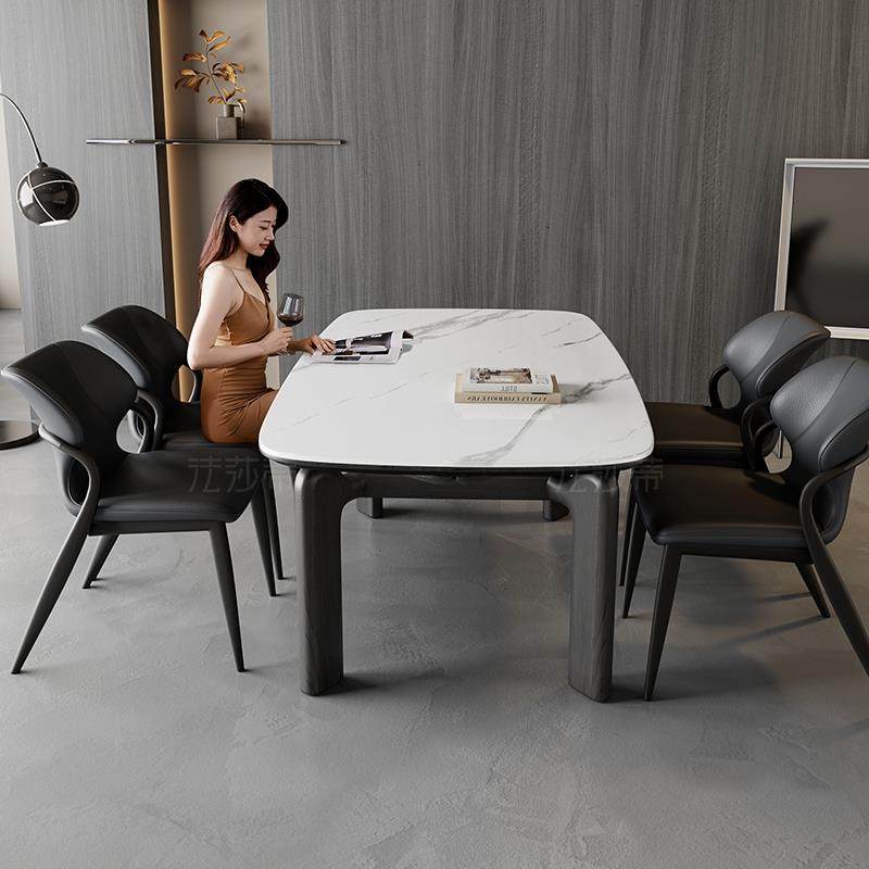 中古风大象腿岩板实木餐桌家用小户型长方形桌北欧风饭桌新款,模玩/动漫/周边/娃圈三坑/桌游,模型制作工具/辅料耗材,淘宝优惠券,粉丝福利购,淘宝优惠卷