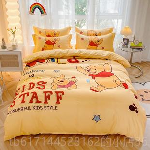 正品八一米二五8被套床三件套1米5单冬天2x2.3床单被床上用品四件