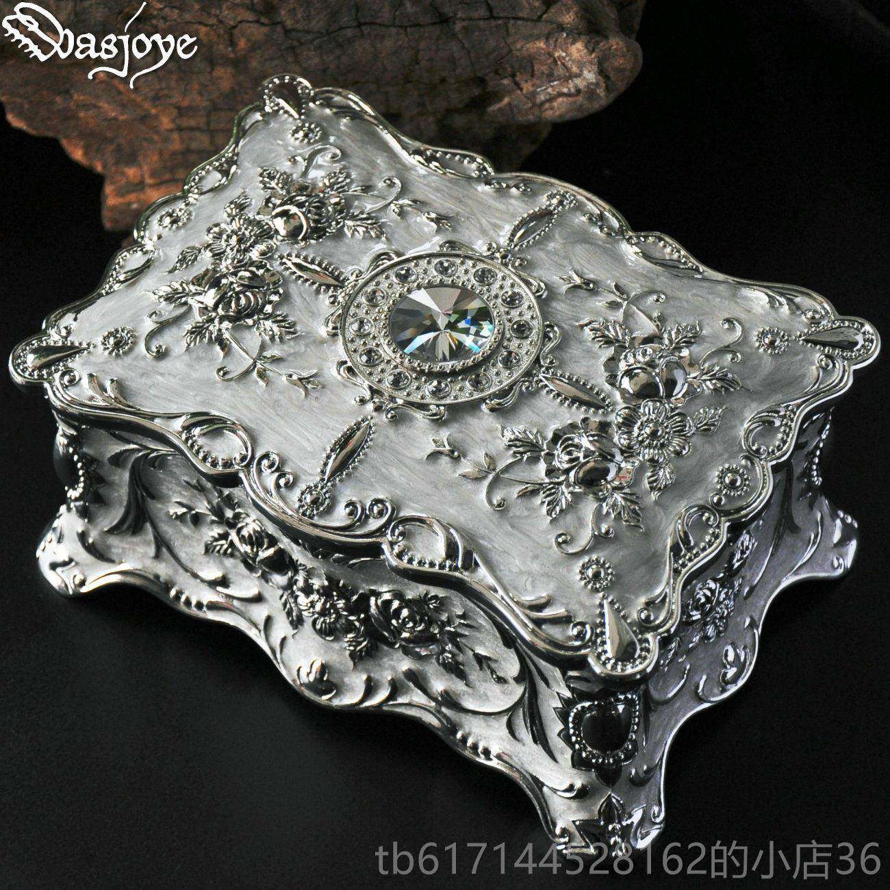 正品Wasjoye彩欧若拉覆古欧式主韩国公首饰盒盒饰品收纳珠宝戒指,饰品/流行首饰/时尚饰品新,首饰盒,淘宝优惠券,粉丝福利购,淘宝优惠卷