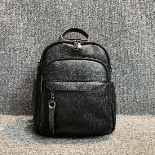 双肩包软牛皮新品真皮背包韩版百搭头层软牛皮男女通用潮双肩背包