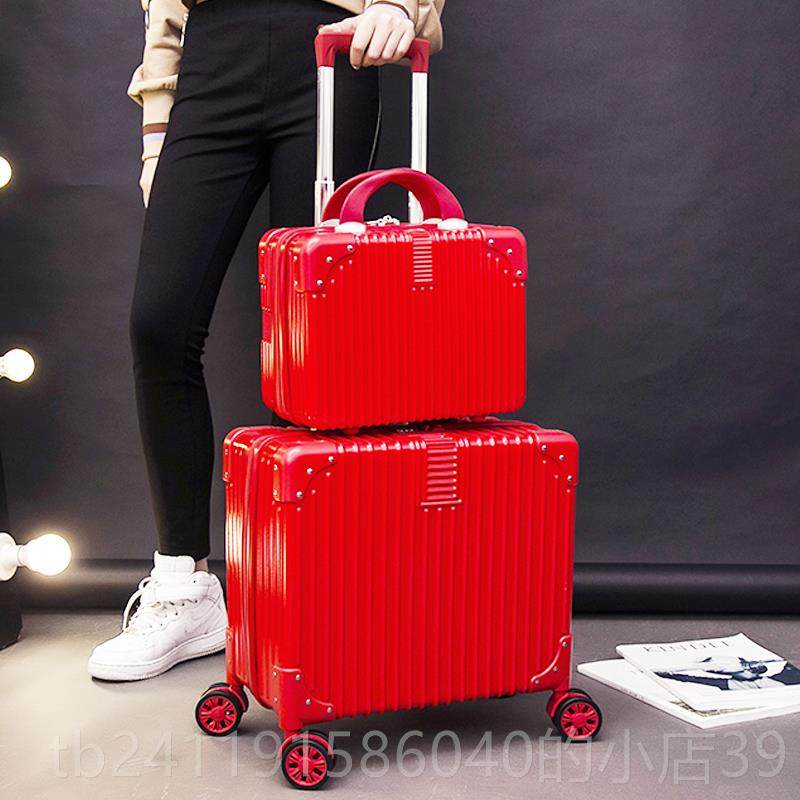 高档18男寸行李箱小型登机拉杆密箱子旅行女码包迷你2n0网红is小