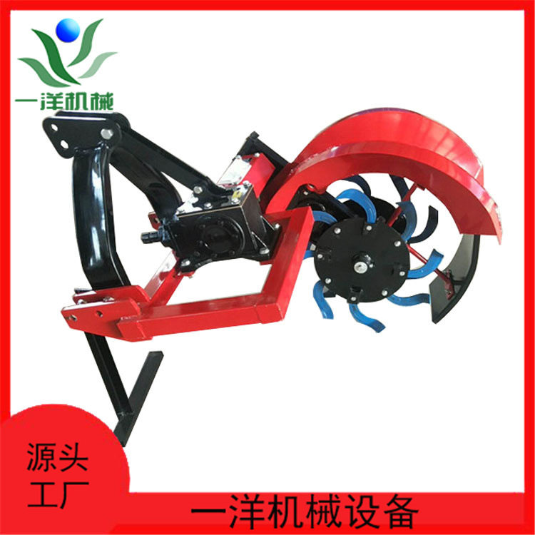 开沟机水渠成型机沟渠排水沟挖沟机侧置中置挖沟器果园农用水渠