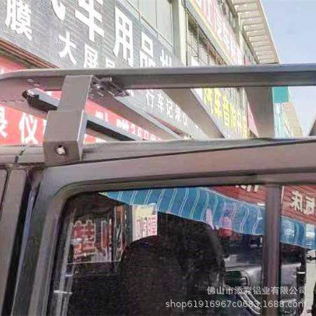 平顶高顶雨槽支架帕杰罗福顺牧马人北BJ40车顶行李架固定雨槽支架