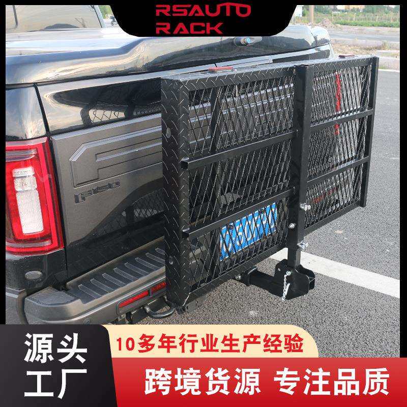 供应 汽车可折叠悬挂式车架 SUV房车支撑拖架 车尾残疾车架