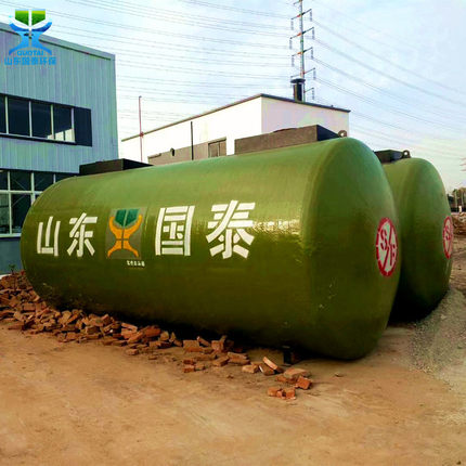 50立方SF双层油罐 加油站专用地埋罐 卧式柴油罐航空煤油储罐厂家