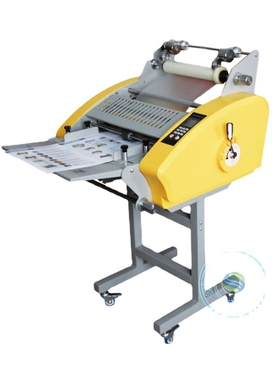 带米线刀修边刀自动进纸防卷3816自动覆膜机laminating machine