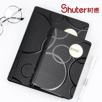 树德A5活页笔记本文艺学生本子b6加厚办公记事本简约创意文具