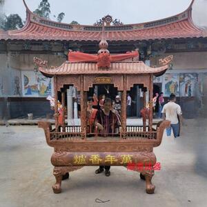 铸铁香炉 寺庙香炉户外大型烧香炉大型景区香炉 宗祠天地炉香火鼎