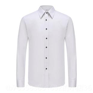 高档024招行新款男衣短袖工作服招商银行新行衬长袖职业服装免烫