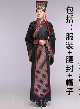 高档服士汉服改良汉服唐朝汉代王爷服男饰影视剧员大臣官演出古代