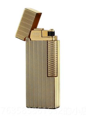 高档S.dubtnt法精国打火机都柏特充气高档打火黄机纯创铜精制品意