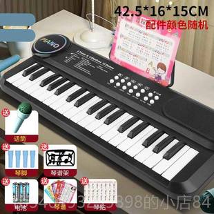 新款儿童益智电子琴初学者入门3键钢孩琴宝乐宝多功能音神器男女