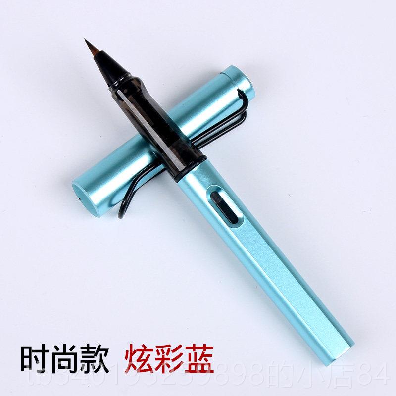 新款软笔钢笔毛笔小楷书法笔软笔头签字笔抄笔可加墨多功式能软笔图片