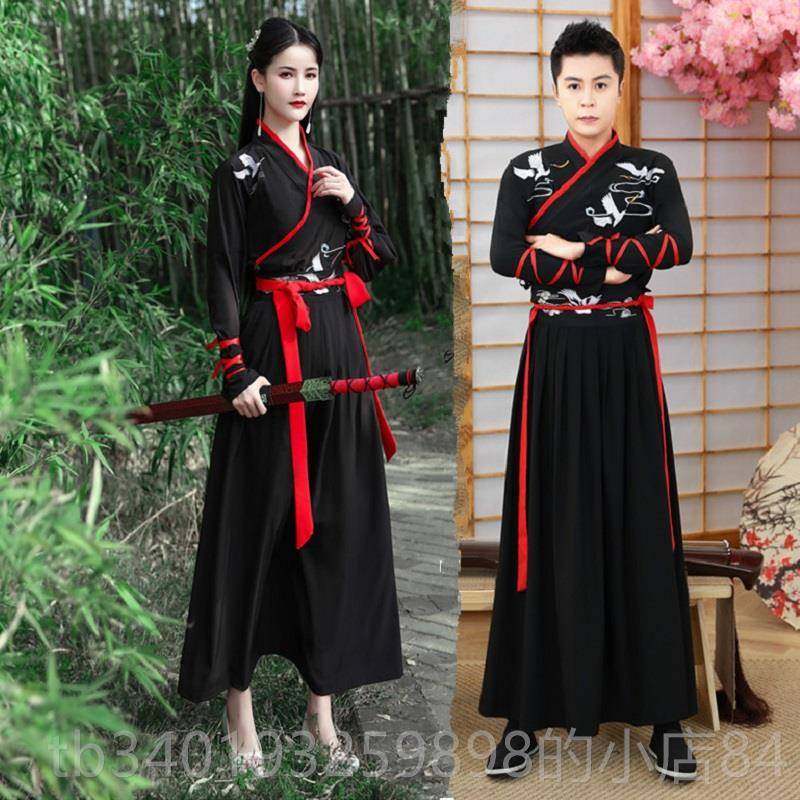 新款初中生装侠客女国骁的舞蹈演古出汉服武侠中成风班服人雪龙吟