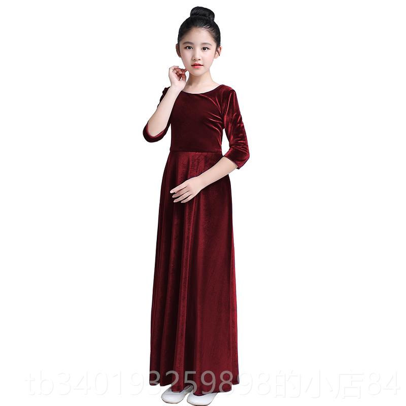 新款高级定童制儿童礼服女级童晚礼服服中大主持小提琴钢琴考演出图片