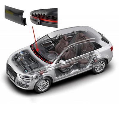 汽车前挡风玻璃集雨板胶条雨刷器下沿外塑料板装饰板密封条