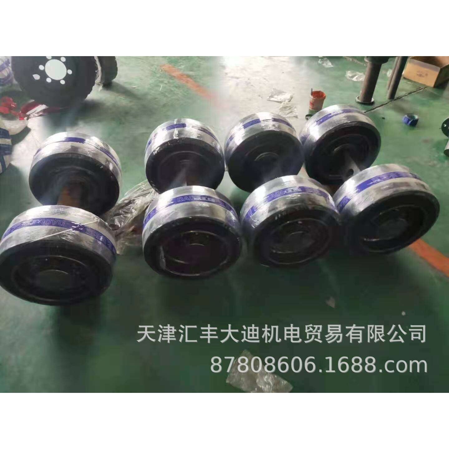 各种规格拖车实心轮万向轮独轮尺寸小载重大适用平板拖车