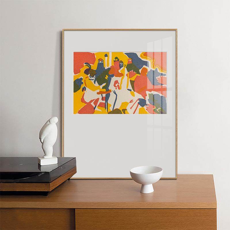 假日 现代简约抽象挂画设计师书房卧室床头装饰画北欧玄关柜摆画,玩具/童车/益智/积木/模型,毛绒/玩偶/公仔/布艺类玩具,淘宝优惠券,粉丝福利购,淘宝优惠卷