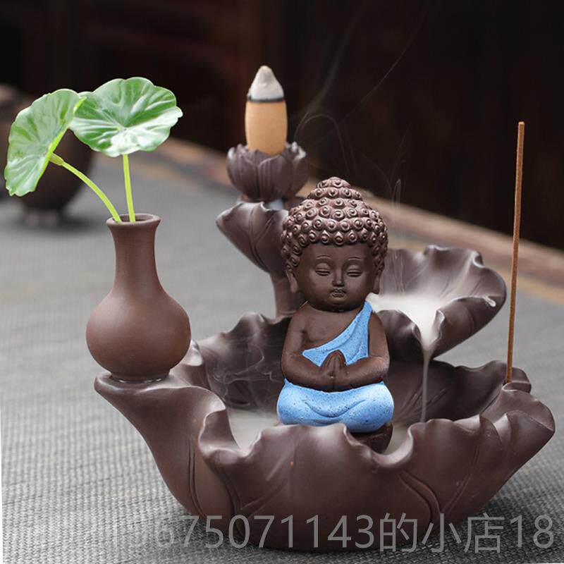 高档轩宇创意小花器禅意花插倒流花瓶