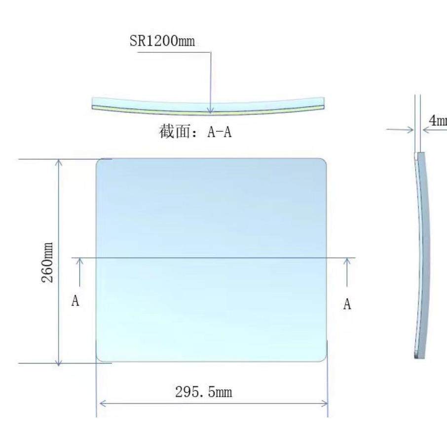 视多星拉远镜镜片6米拉远镜组R1100镜片远像6米拉远无变形