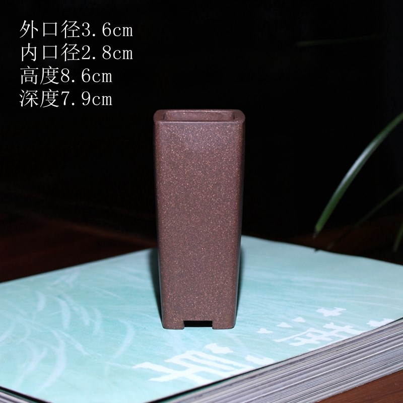 名家栽藏盆六平全手工精品微型紫砂花余拇指盆小盆景盆收多肉菖蒲
