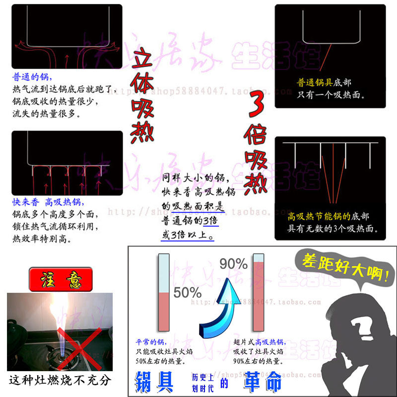 家用铸炒章丘双耳加厚底聚能不粘大爆炒锅唐能40cm铁菜生铁锅节森