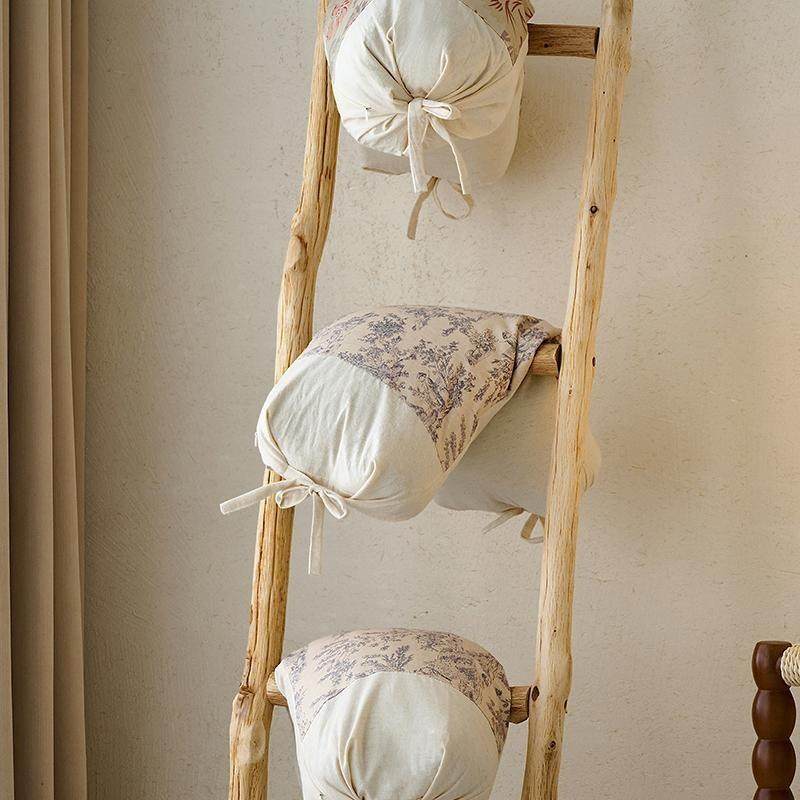 棉麻荞麦皮枕头高度可调节护颈椎助睡眠学生成人硬枕芯单人一只装