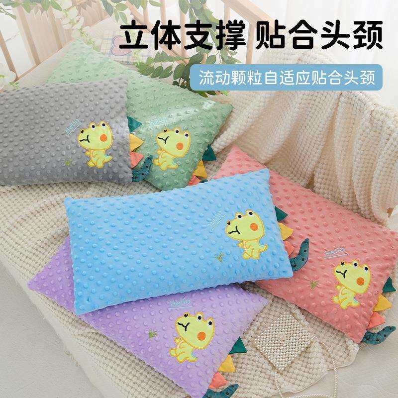 儿童专用护颈荞麦枕头3到6岁以上幼儿园小学生睡觉小枕芯四季通用