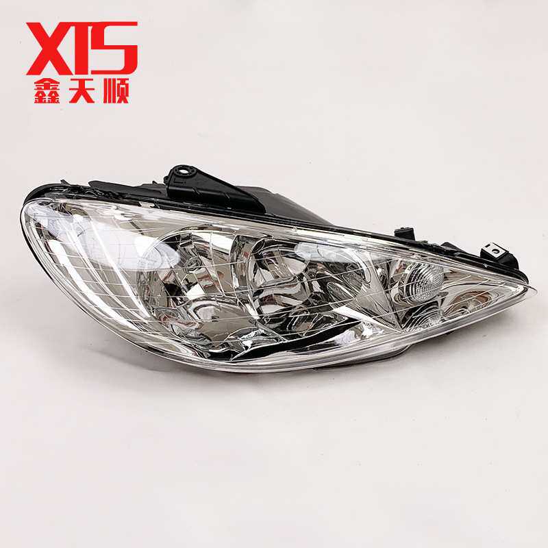 标志致206大灯前大灯总成206前照明灯206CC前照灯总成0872.76